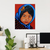 "Mira Bien mis Ojos" Poster de la Valeur (Matte) (Bureau à domicile)