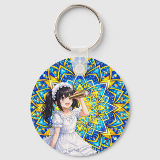 Mirabella in the Circle of Colors – Mandala Schlü Sleutelhanger