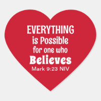 Miracle Bible Verse Christelijk Faith Red