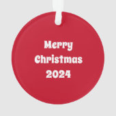 Miracle Bible Verse Christian Faith Rouge et blanc (dos)