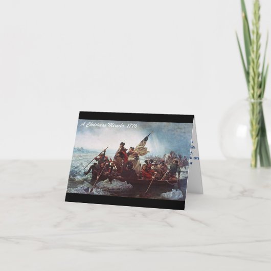 Miracle Christmas Feestdagen Kaart (Voorkant)