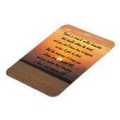 Miracle de l'amitié Poem Magnet (Côté Gauche)