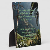 Miracle de l'amitié Poem Plaque (Côté)