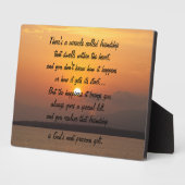 Miracle de l'amitié Poem Plaque (Côté)