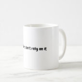 Miracle Hope Mug - Proverbe (Devant droit)