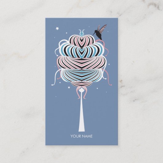 MIRACLE ICE CREAM TREE VISITEKAARTJE PAARS (Voorkant)