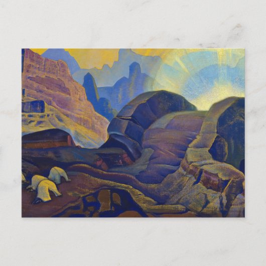 Miracle, Messiah Apearance by Nicholas Roerich Briefkaart (Voorkant)