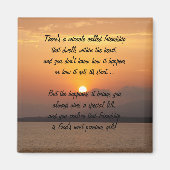 Miracle Of Friendship Poem Magnet (Devant)