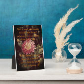 Miracle of friendship Poem Plaque (Côté)