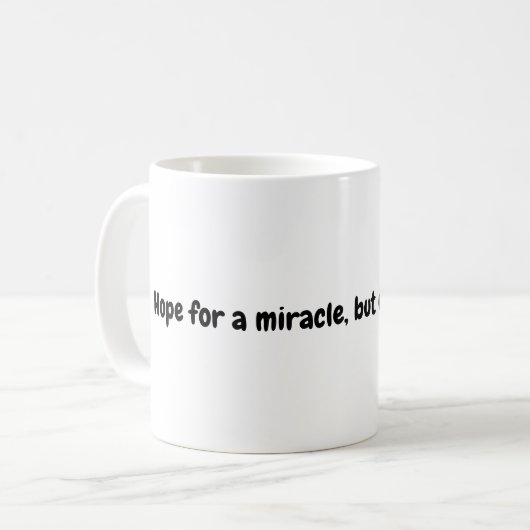 Miracle Proverbe Mug (Devant gauche)