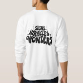 Miracle Sweat Shirt Actes 2:22 (Dos)