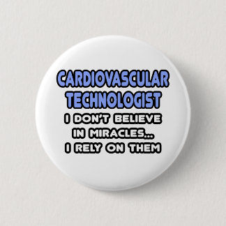 Miracles en cardiovasculaire technologieën ronde button 5,7 cm