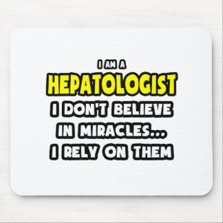 Miracles en Hepatologen ... Grappig Muismat