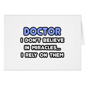 Miracles et médecins