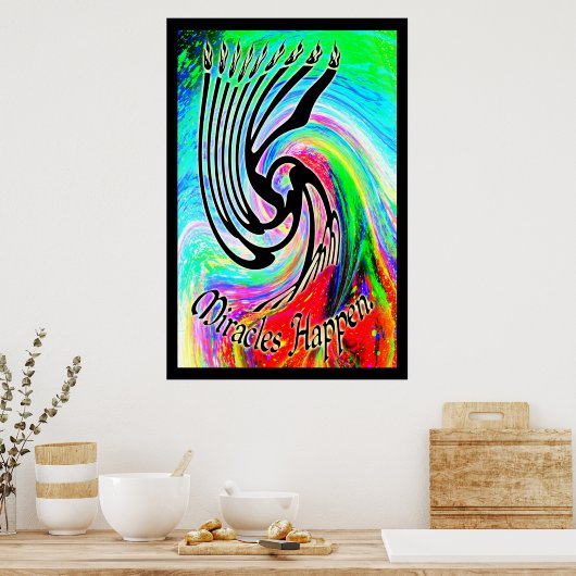 Miracles gebeuren Posters (Keuken)