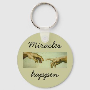 Miracles gebeuren - sleutelhanger