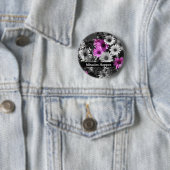 Miracles Happen Daisies Inspirerend Button (In situ)