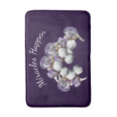 Miracles Happen Iris Flowers Inspirerend Badmat (Voorkant Verticaal)