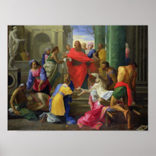 Miracles of St. Paul at Ephesus, 1693 Poster