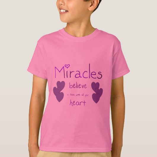Miracles T-shirt (Voorkant)