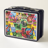 Miraculeus superheld karakters patroon (Achterkant)