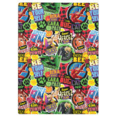 Miraculeus superheld karakters patroon klembord (Achterkant)