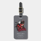 Miraculeuze omgekeerde Shadybug Character Graphic Bagagelabel (Voorkant verticaal)