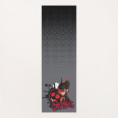 Miraculeuze omgekeerde Shadybug Character Graphic Yogamat (Voorkant)