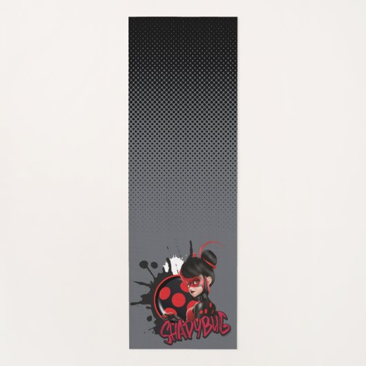 Miraculeuze omgekeerde Shadybug Character Graphic Yogamat (Voorkant)