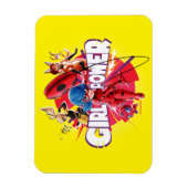 Miraculous Girl Power Magneet (Verticaal)