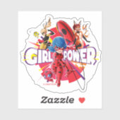 Miraculous Girl Power Sticker (Vel)