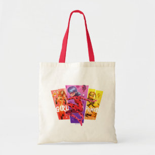 Miraculous Girls   Meiskrachtenergie Tote Bag