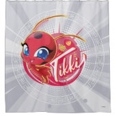 Miraculous Kwami Tikki Douchegordijn (Voorkant)