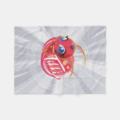 Miraculous Kwami Tikki Fleece Deken (Voorkant (Horizontaal))