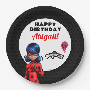 Miraculous Ladybug Birthday Papieren Bordje