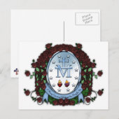 Miraculous Medal 2 Briefkaart (Voorkant / Achterkant)