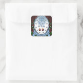 Miraculous Medal 2 Vierkante Sticker (Tas)