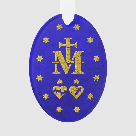 Miraculous Medal Ornament (voorkant)