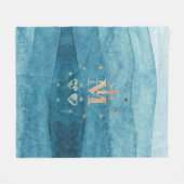 Miraculous Medal Our Lady of Grace Fleece Deken (Voorkant (Horizontaal))