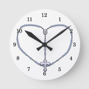 Miraculous Medal Rosary Ronde Klok