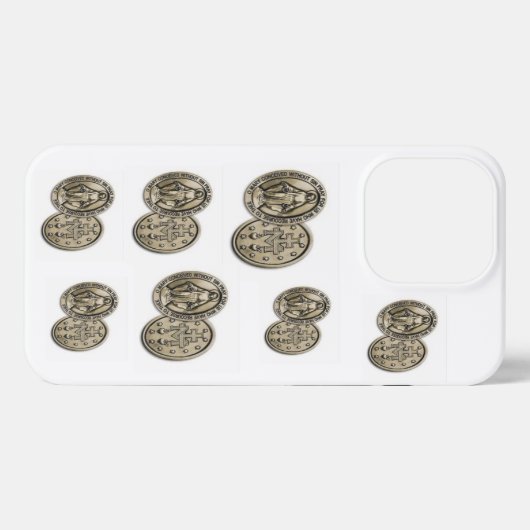 Miraculous Medal-telefoonbehuizing iPhone Hoesje (Achterkant horizontaal)