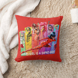 Miraculous Meisjes | Elk meisje is een Super Hero Kussen