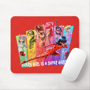 Miraculous Meisjes Elk meisje is een Super Hero Muismat