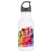 Miraculous Meisjes | Elk meisje is een Super Hero Waterfles (Voorkant)