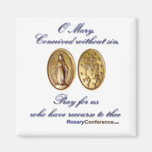 Miraculous Metal Prayer Magnet Magneet