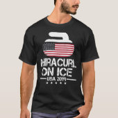 Miracurl On Ice TShirt 2019 pour US Stone Curling (Devant)