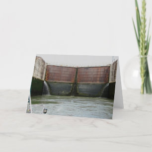 Miraflores Sloten, Panamakanaal Kaart