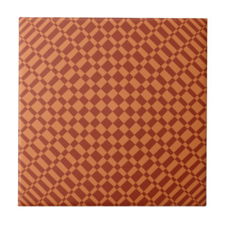 "Mirage" | Amberglow op Terracotta | Tegeltje