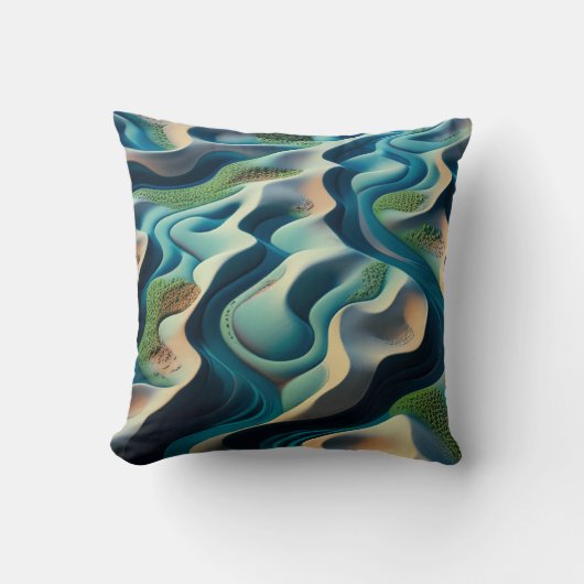 Mirage Currents Kussen (Voorkant)
