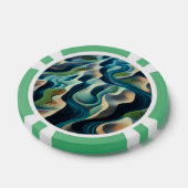 Mirage Currents Poker Chips (Enkel)